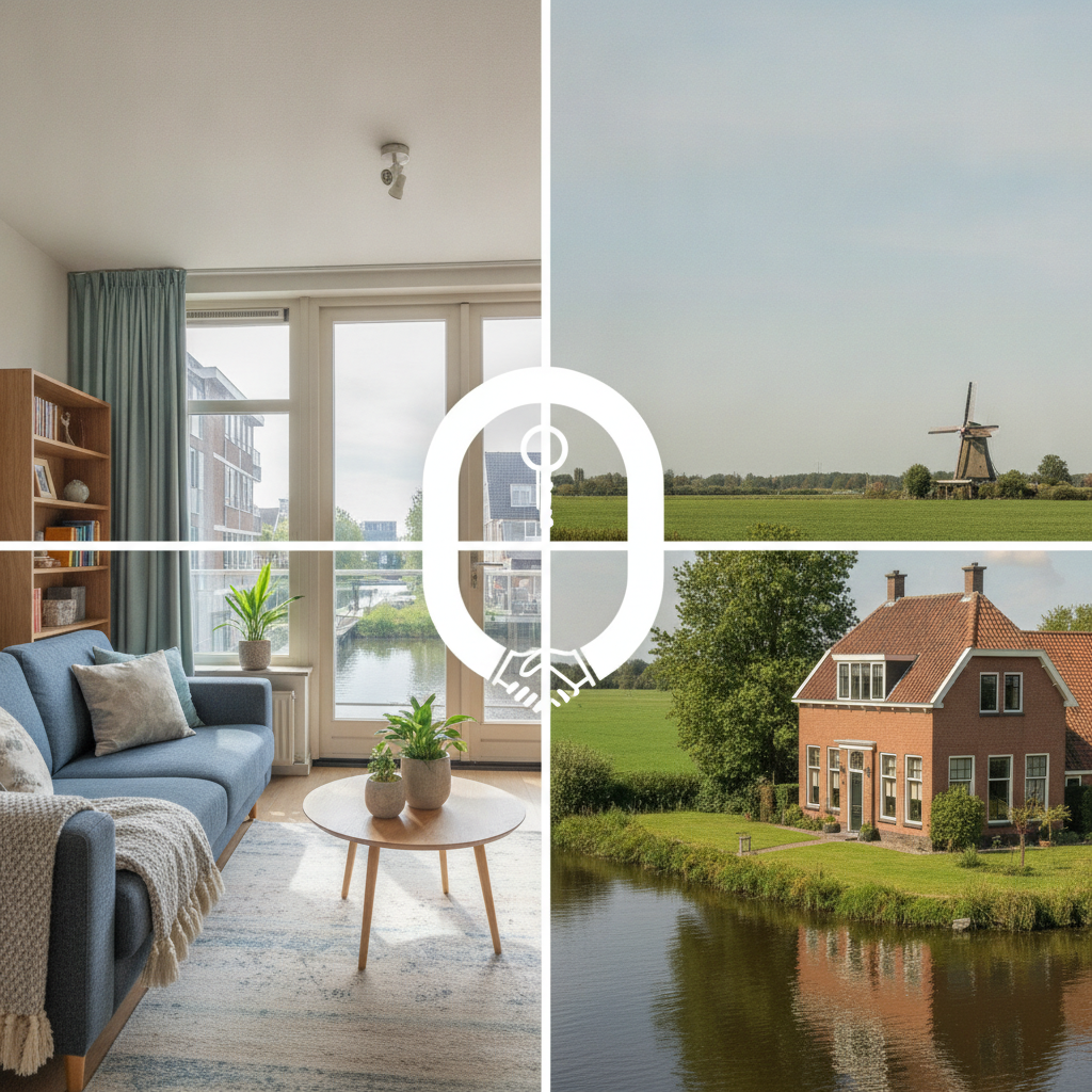 appartement of huis huren verschillen